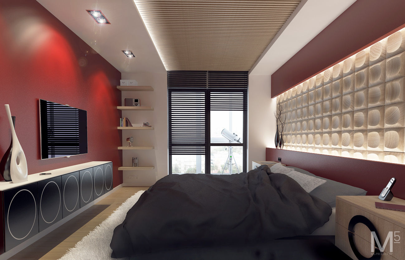 WOOD project, M5 studio M5 studio Dormitorios de estilo minimalista