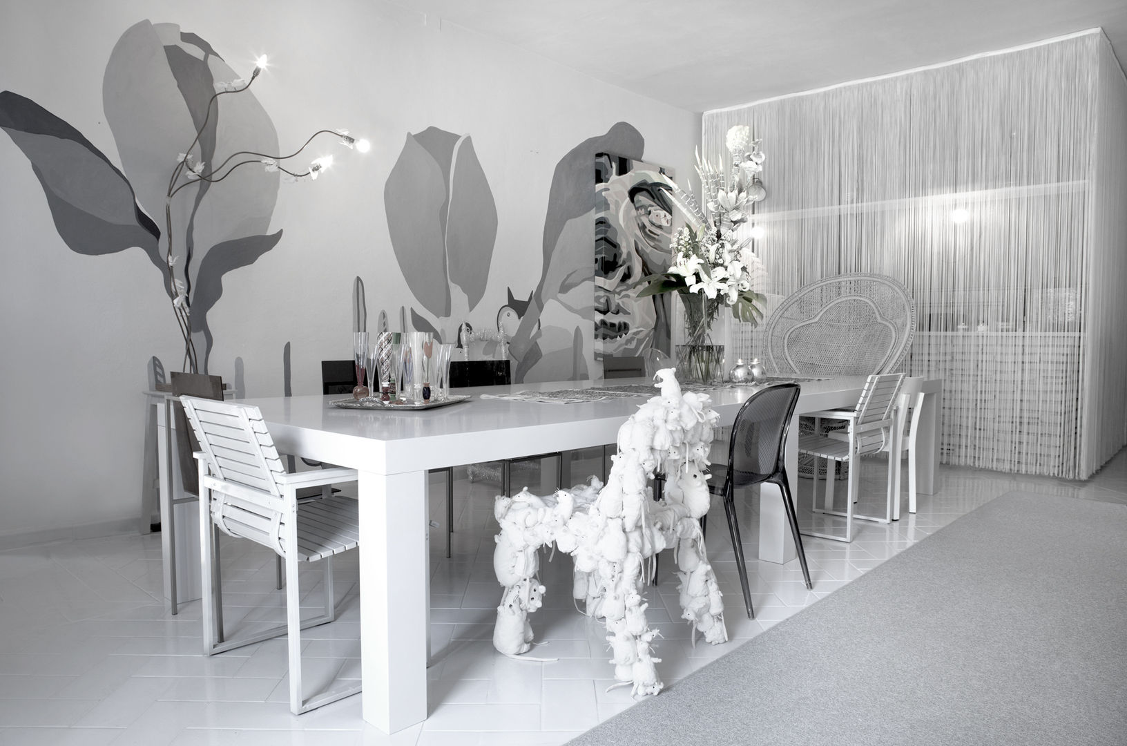 7047 Boutique Design Villa homify Sala da pranzo moderna