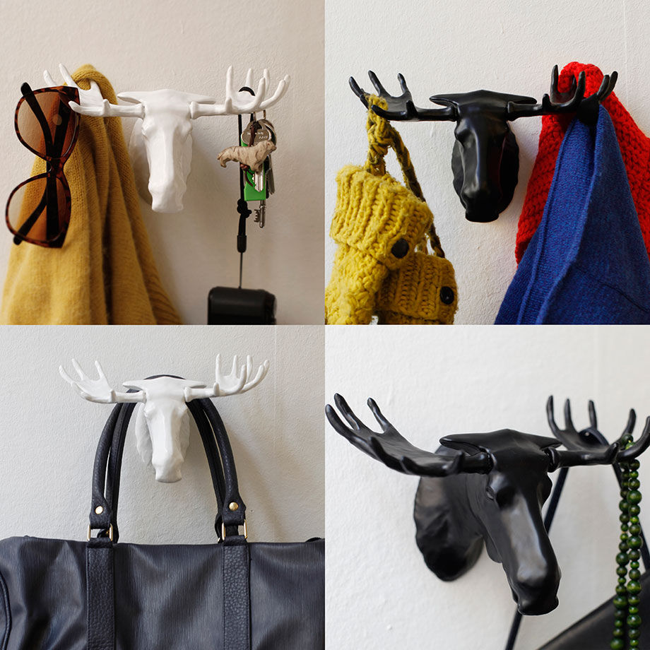 Moosehead, Bosign Bosign Modern corridor, hallway & stairs Clothes hooks & stands