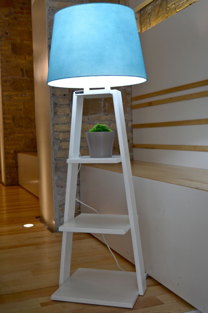 Librerylamp, antoniolaidesign antoniolaidesign Dormitorios minimalistas Mesitas de luz