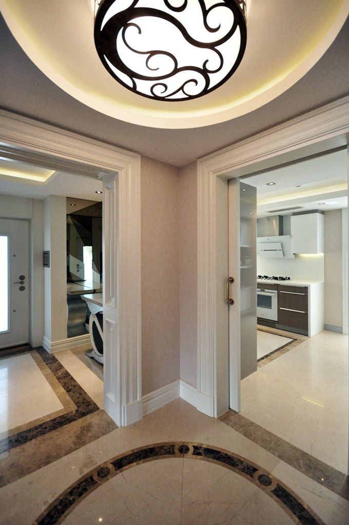 Villa Dragos, Emrah Yasuk Emrah Yasuk Modern corridor, hallway & stairs Accessories & decoration
