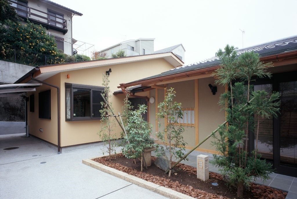 平屋 和風モダンの家, 忘蹄庵建築設計室 忘蹄庵建築設計室 Asian style house