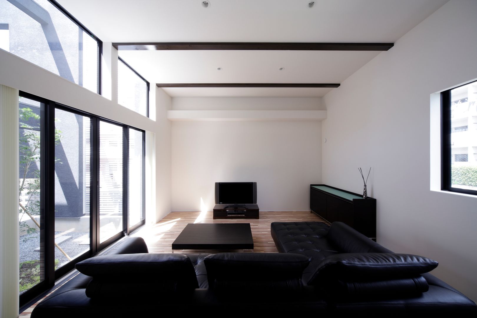 S House , artect design - アルテクト デザイン artect design - アルテクト デザイン Eklektik Oturma Odası
