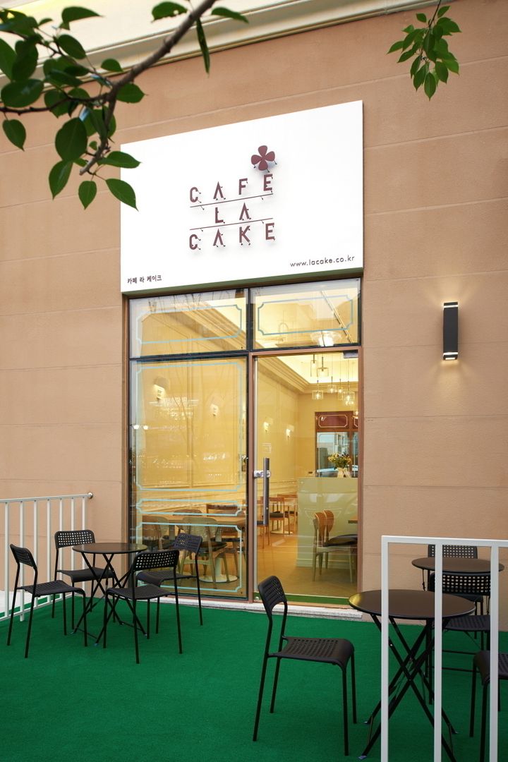 [DesigN m4]_식음공간 인테리어_CAFE LA CAKE, Design m4 Design m4 Espaços comerciais Espaços comerciais