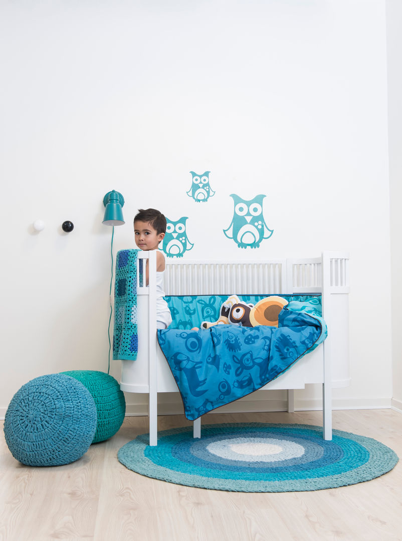 Jongenskamers van Sebra, De Kleine Generatie De Kleine Generatie Scandinavian style nursery/kids room Beds & cribs