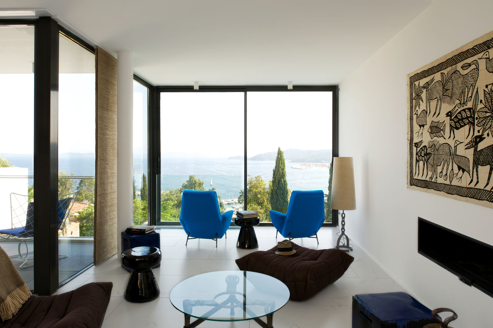 Maison Blanche, nesso nesso Mediterranean style living room