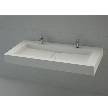 Lavabo de Corian® AREA con Encimera a medida., Baños de Autor Baños de Autor Salle de bain moderne Lavabos