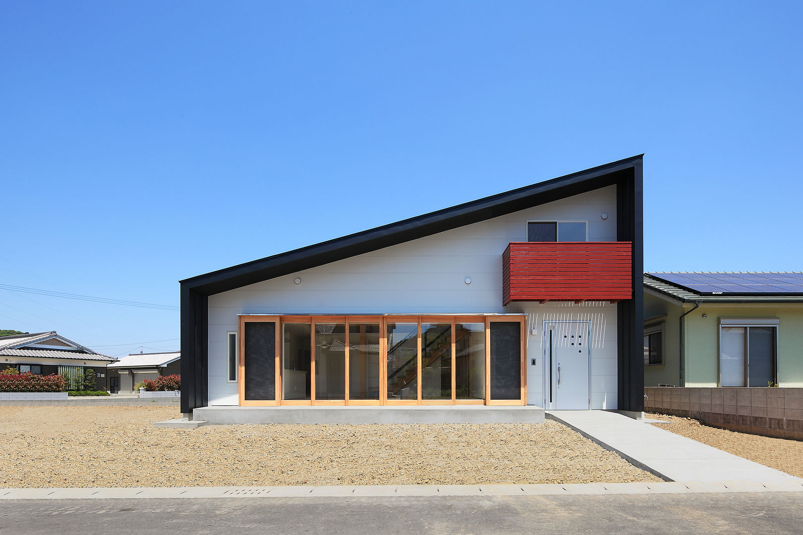 House-S【 ヒトツナガリノイエ 】, bound-design bound-design Moderne huizen