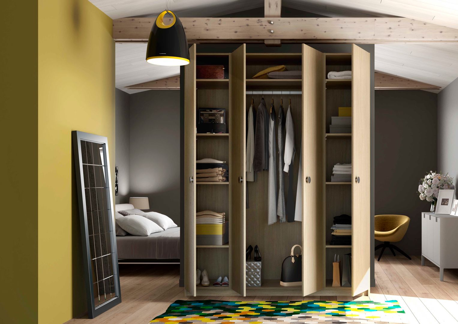 Armoire sur-mesure, Centimetre.com Centimetre.com Closets Guarda-roupas e cômodas