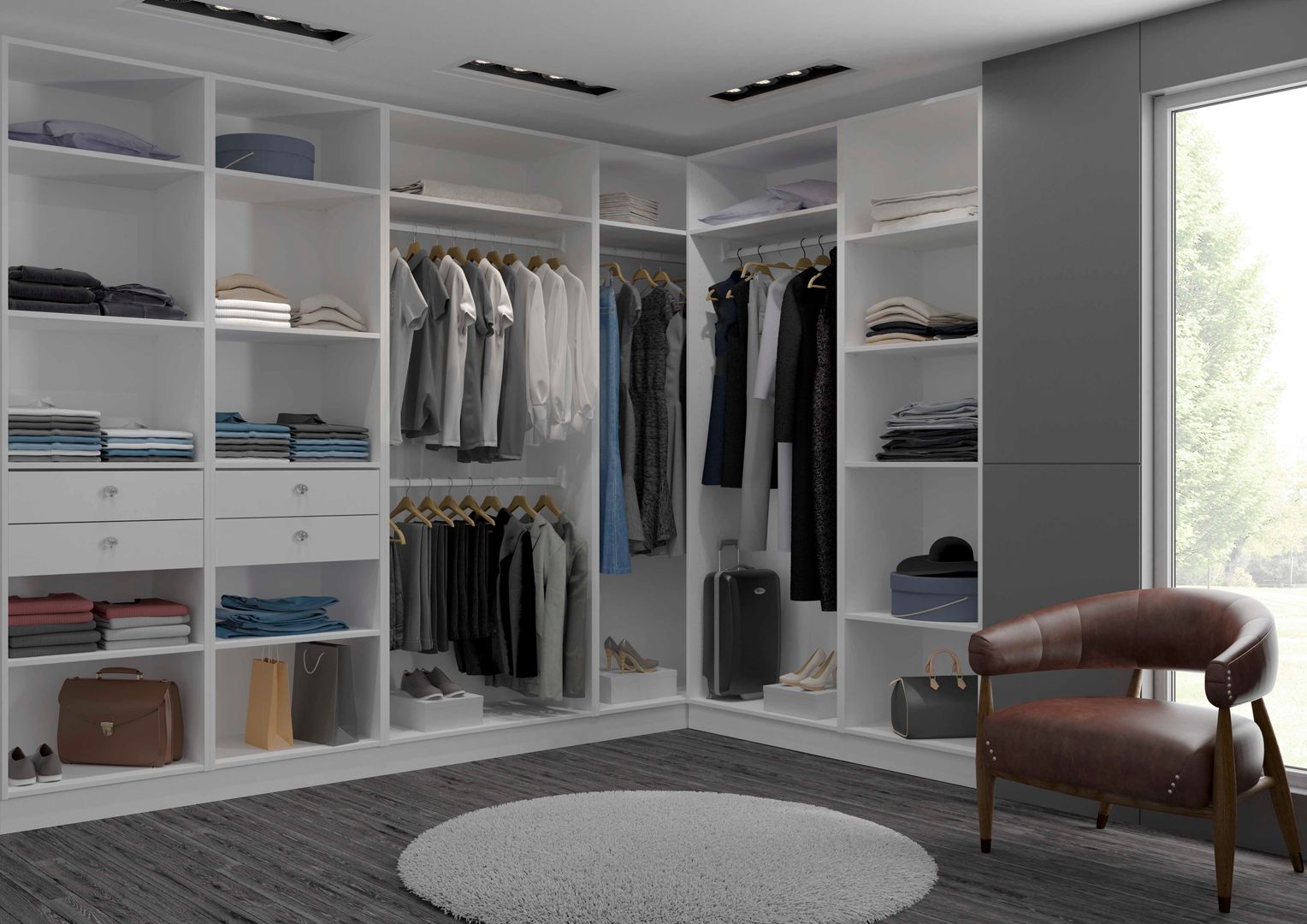 Dressing-Room, Centimetre.com Centimetre.com Closets de estilo moderno