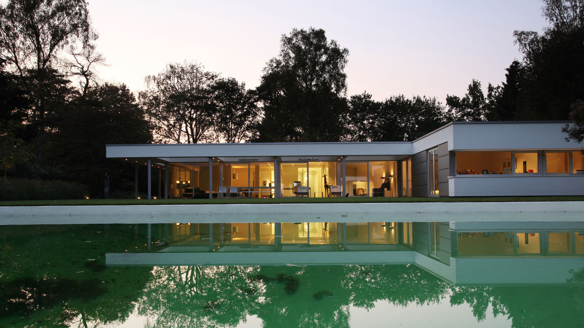 Design bungalow in Bilthoven, Lab32 architecten Lab32 architecten บ้านและที่อยู่อาศัย