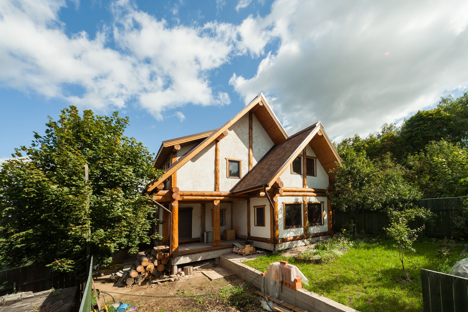 Smart Wood - post and beam, Smart Wood Smart Wood Rustic style houses