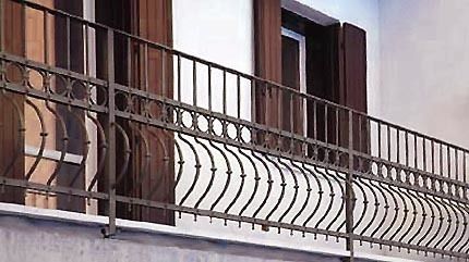 Tante idee per coprire le ringhiere del balcone