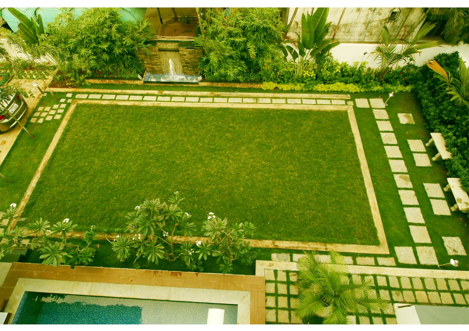 URBAN NEST, Aadyam Design Studio Aadyam Design Studio Modern garden
