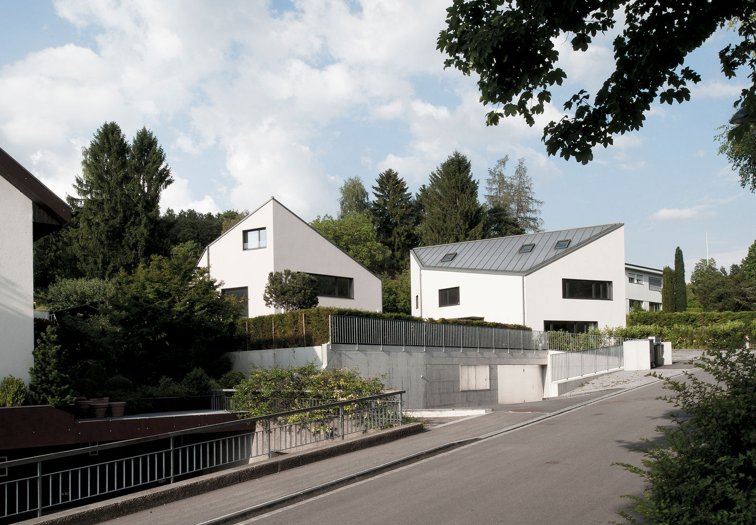 Einfamilienhäuser Weizenacher, Zumikon, René Schmid Architekten AG René Schmid Architekten AG Modern houses