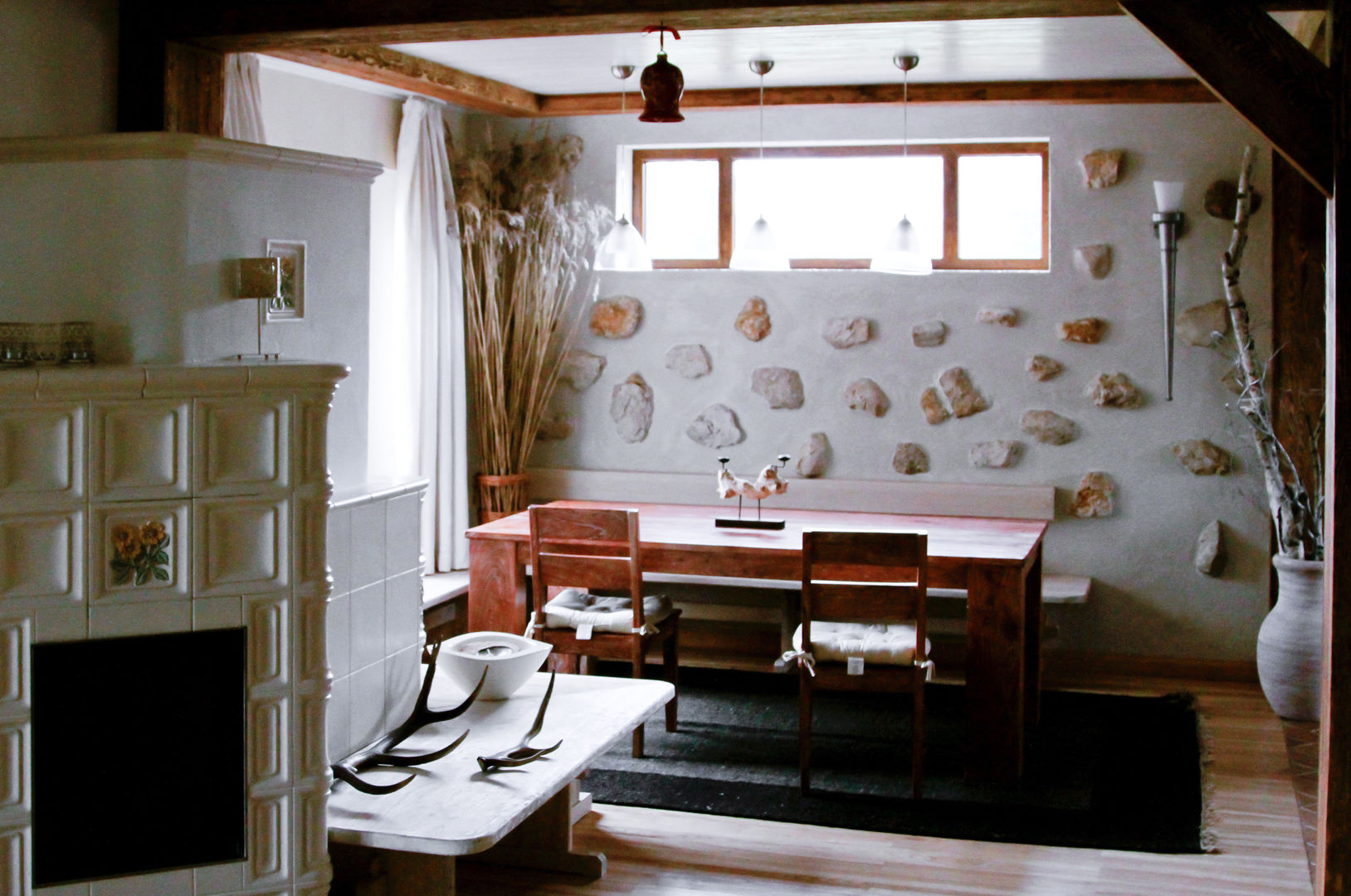 dom, DF Interior DF Interior Rustic style dining room
