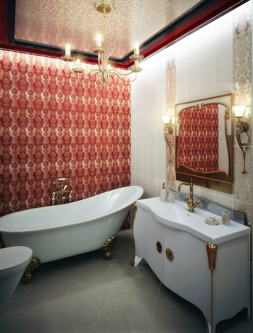 Интерьеры, Яникова Светлана Яникова Светлана Classic style bathroom