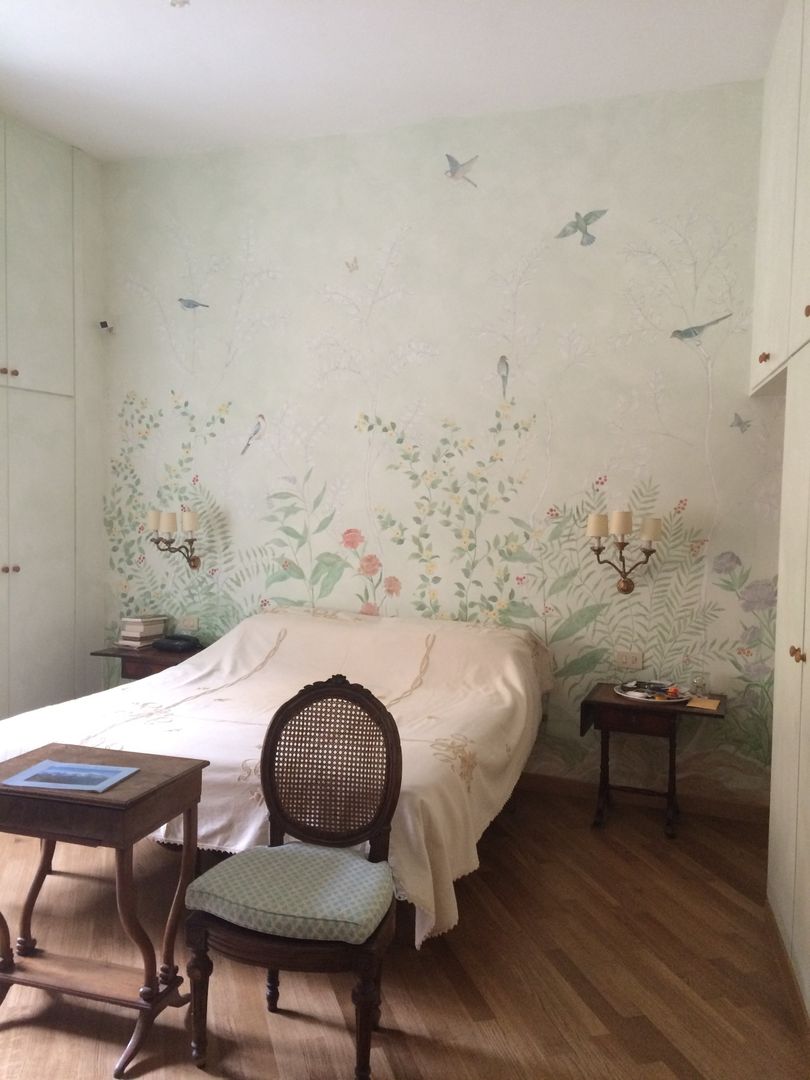 Velatura e decorazione su muro RobinArtStudio Camera da letto in stile classico Accessori & Decorazioni