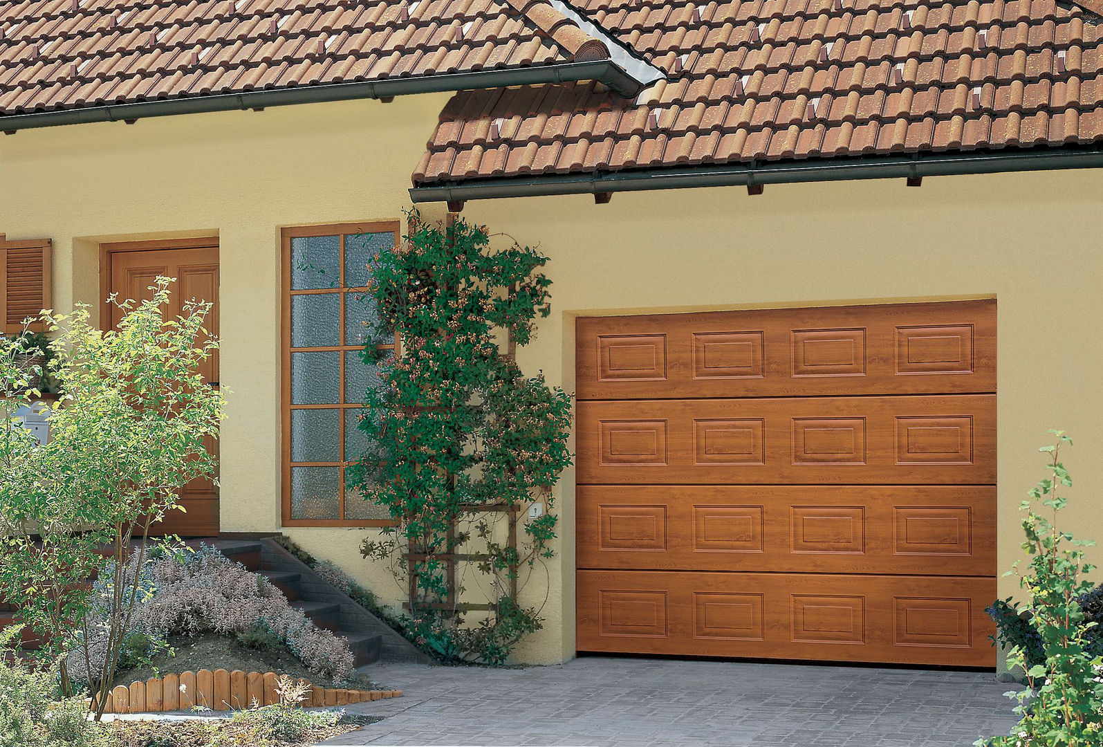 Sectional Garage Door The Garage Door Centre Limited مرآب~ كراج Garages & sheds