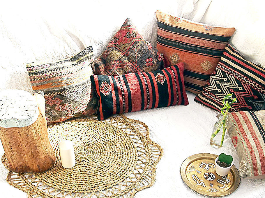 Cojines kilim, Tu Cajon Vintage Shop Tu Cajon Vintage Shop 에클레틱 주택 Accessories & decoration