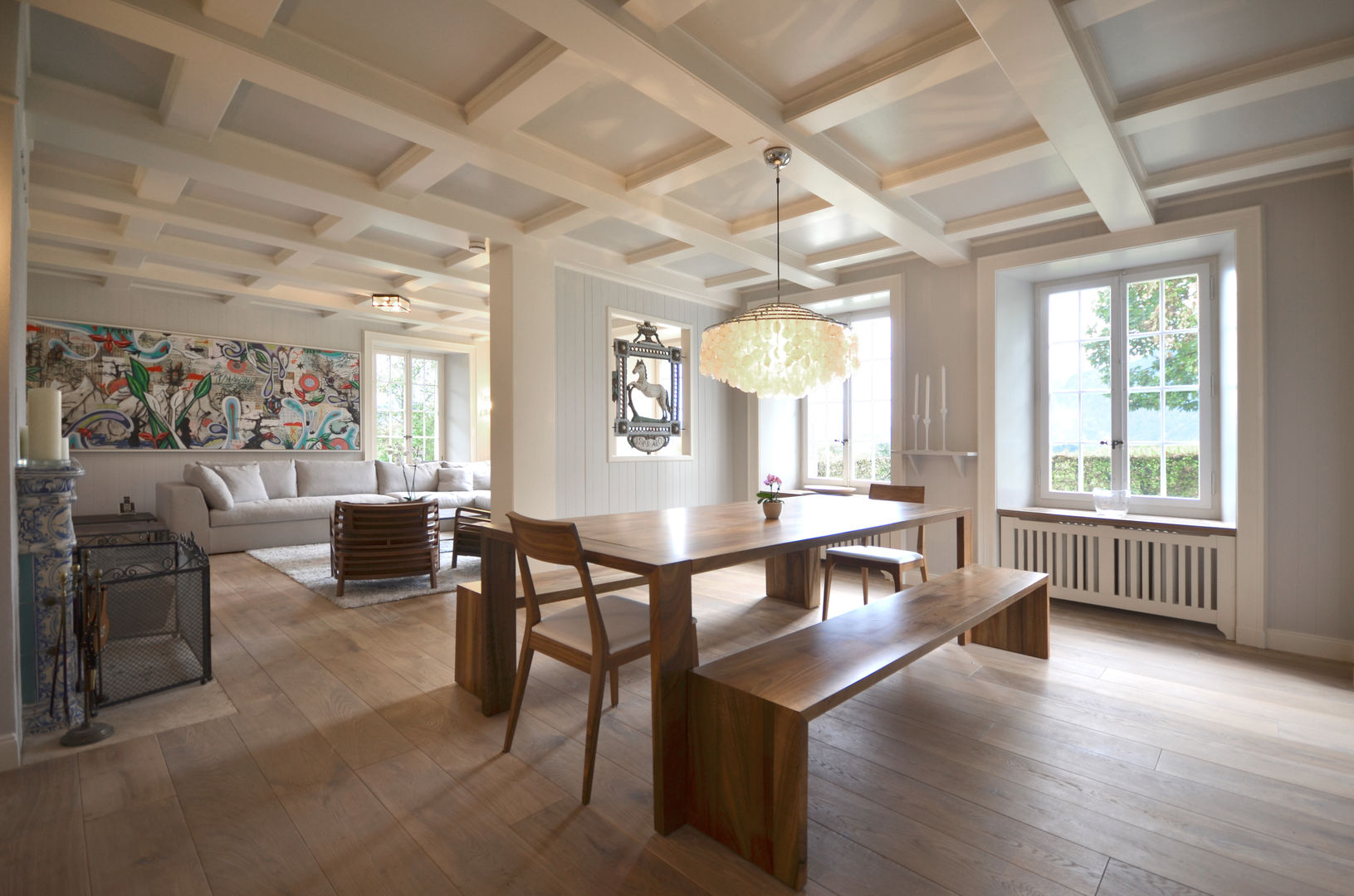 Stockhaus im Berner Oberland, Dr. Schmitz-Riol Planungsgesellschaft mbH Dr. Schmitz-Riol Planungsgesellschaft mbH Country style dining room