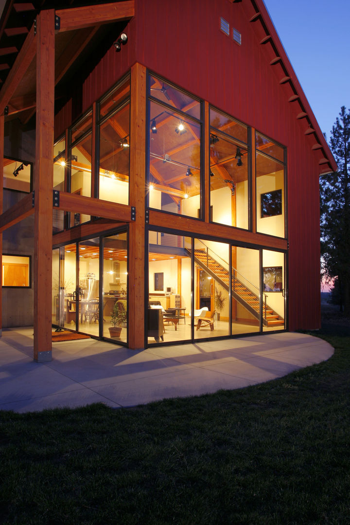 Palouse Residence, Uptic Studios Uptic Studios บ้านและที่อยู่อาศัย