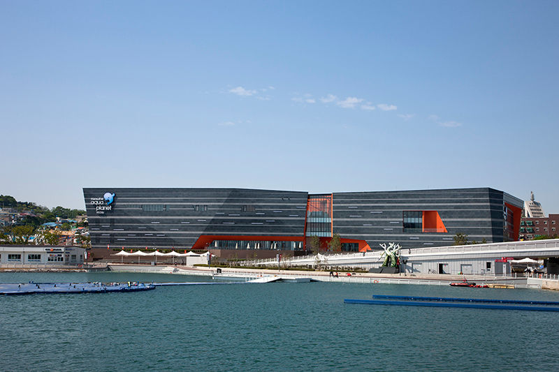 바다에서 바라본 전경 Gansam Architects & Partners 상업공간 전시장