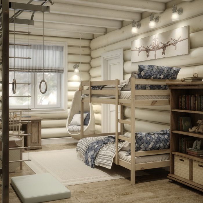 Дизайн интерьера дома в п.Зеленое, MJMarchdesign MJMarchdesign Nursery/kid’s room