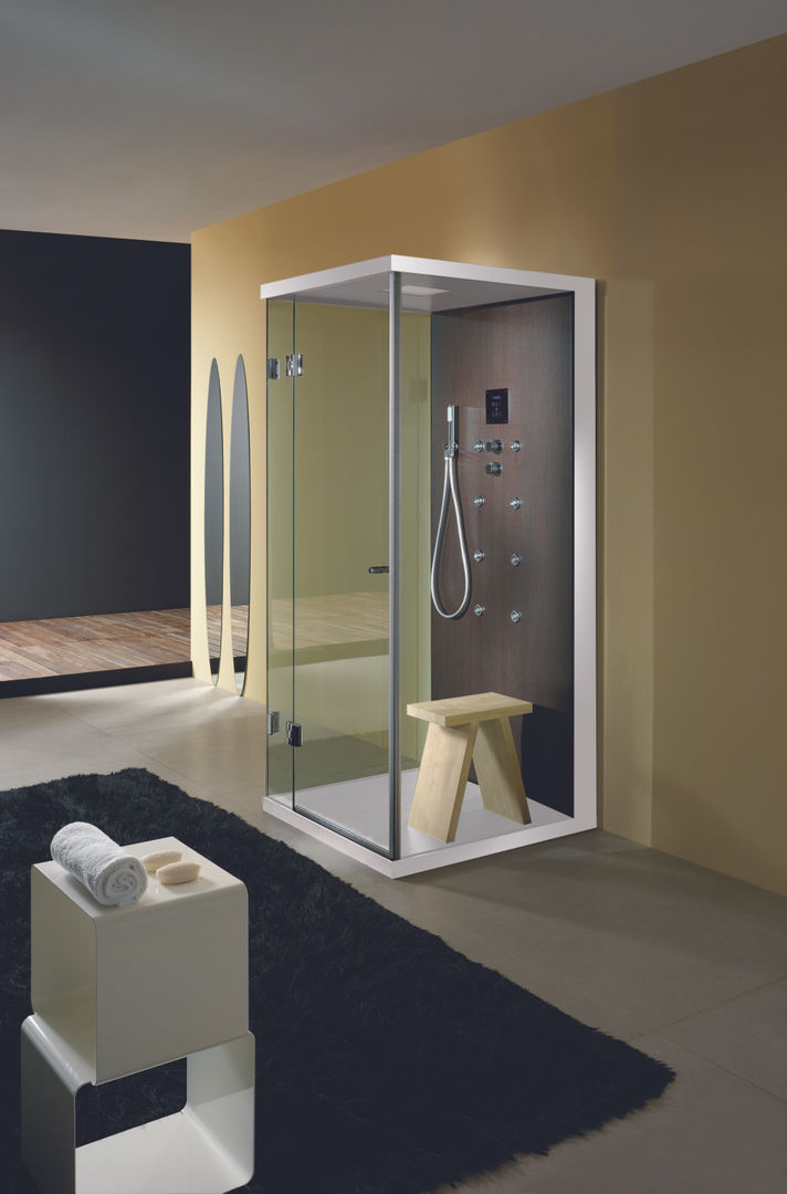 Dream Shower Enclosure Aegean Spas 모던스타일 욕실