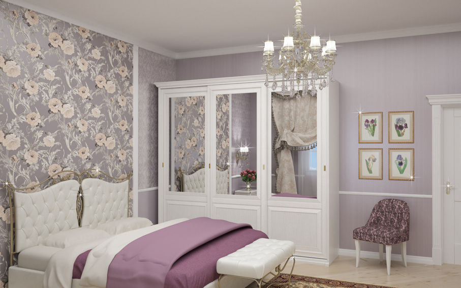 Interiors, Мастерская дизайна INDIZZ Мастерская дизайна INDIZZ Classic style bedroom