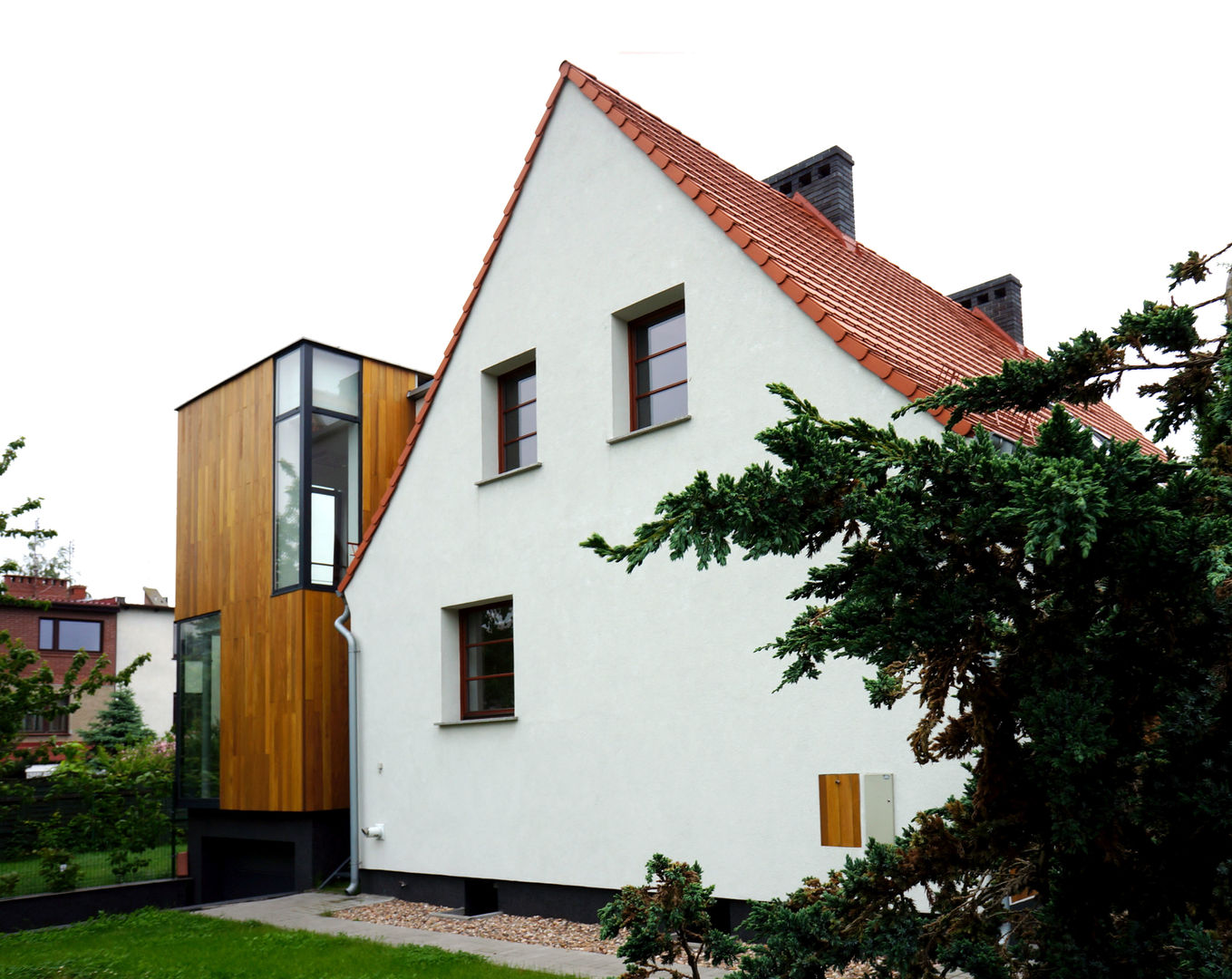 Rozbudowa domu, Grid Architekci Grid Architekci Modern houses