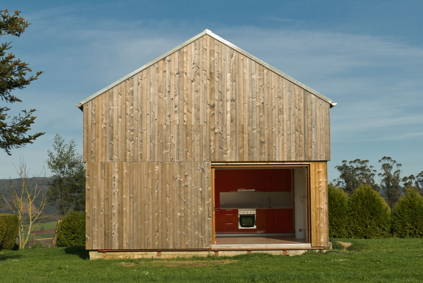 Casa de campaña, Arrokabe arquitectos Arrokabe arquitectos Nhà phong cách Bắc Âu