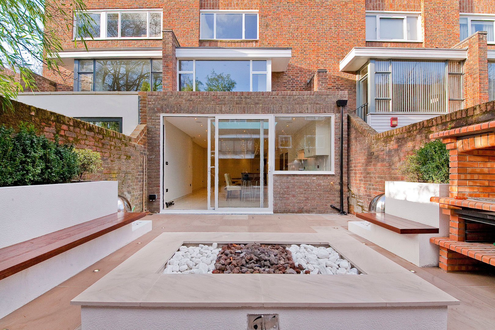 Private House - Holland Park , New Images Architects New Images Architects Modern balcony, veranda & terrace