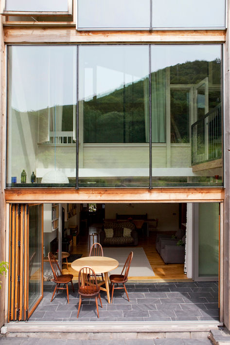 Un Y Berllan, CRSH Architecture and Energy CRSH Architecture and Energy Casas de estilo moderno