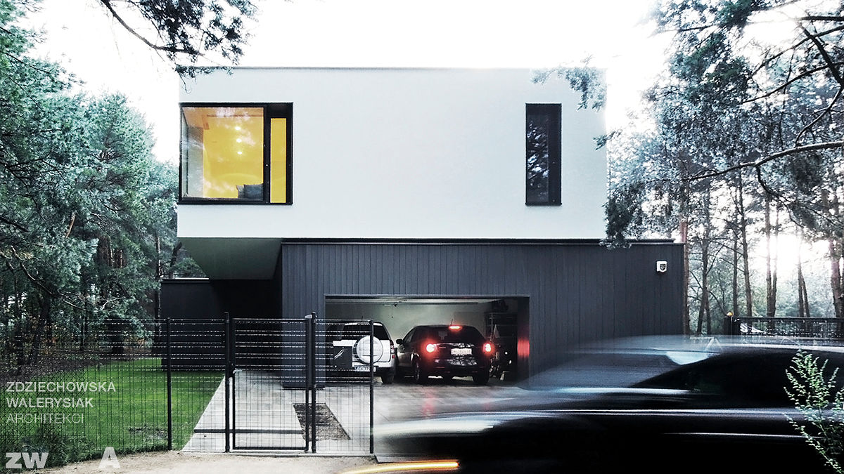 M - house, zwA Architekci zwA Architekci منازل