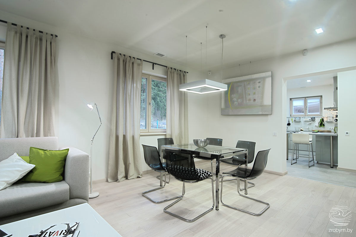 ENERGOHOUSE, ZROBYM architects ZROBYM architects Minimalist dining room