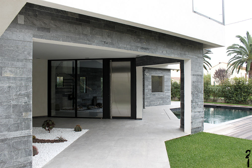 Villa Cagnes s/Mer, Deux et un Deux et un Moderne Häuser