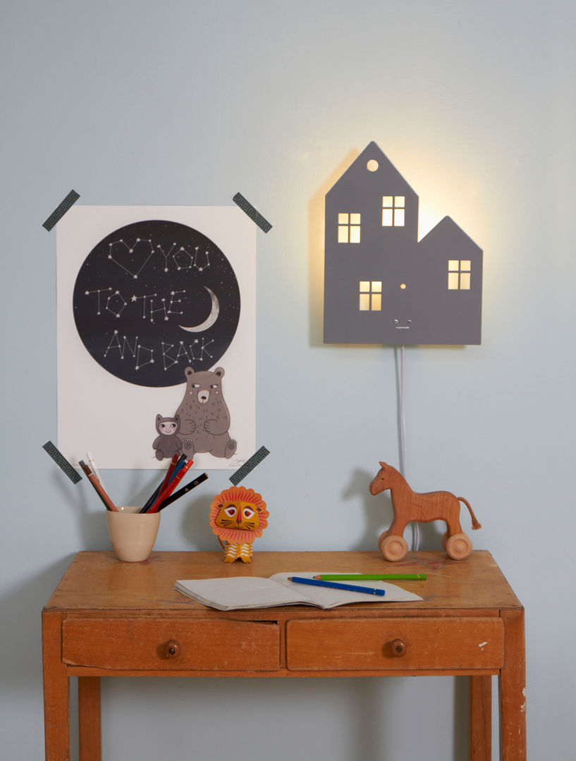 Mooie meisjeskamers van Roommate, Felientje Felientje Scandinavian style nursery/kids room Lighting