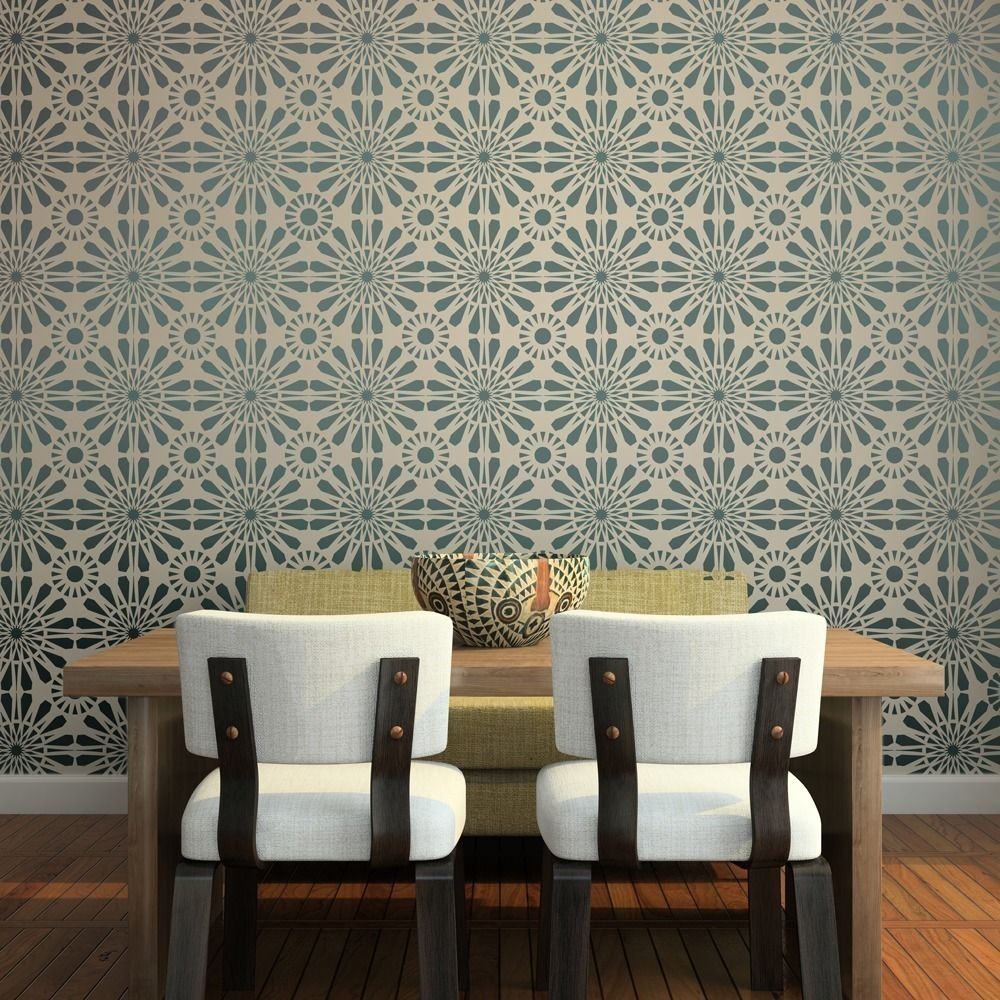 Moroccan inspired lattice wall stencils, Stencil Up Stencil Up Walls Wall & floor coverings