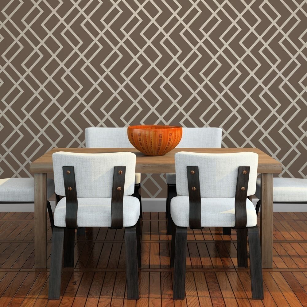 Geometric & Retro wall stencils, Stencil Up Stencil Up Modern Walls and Floors Wall & floor coverings