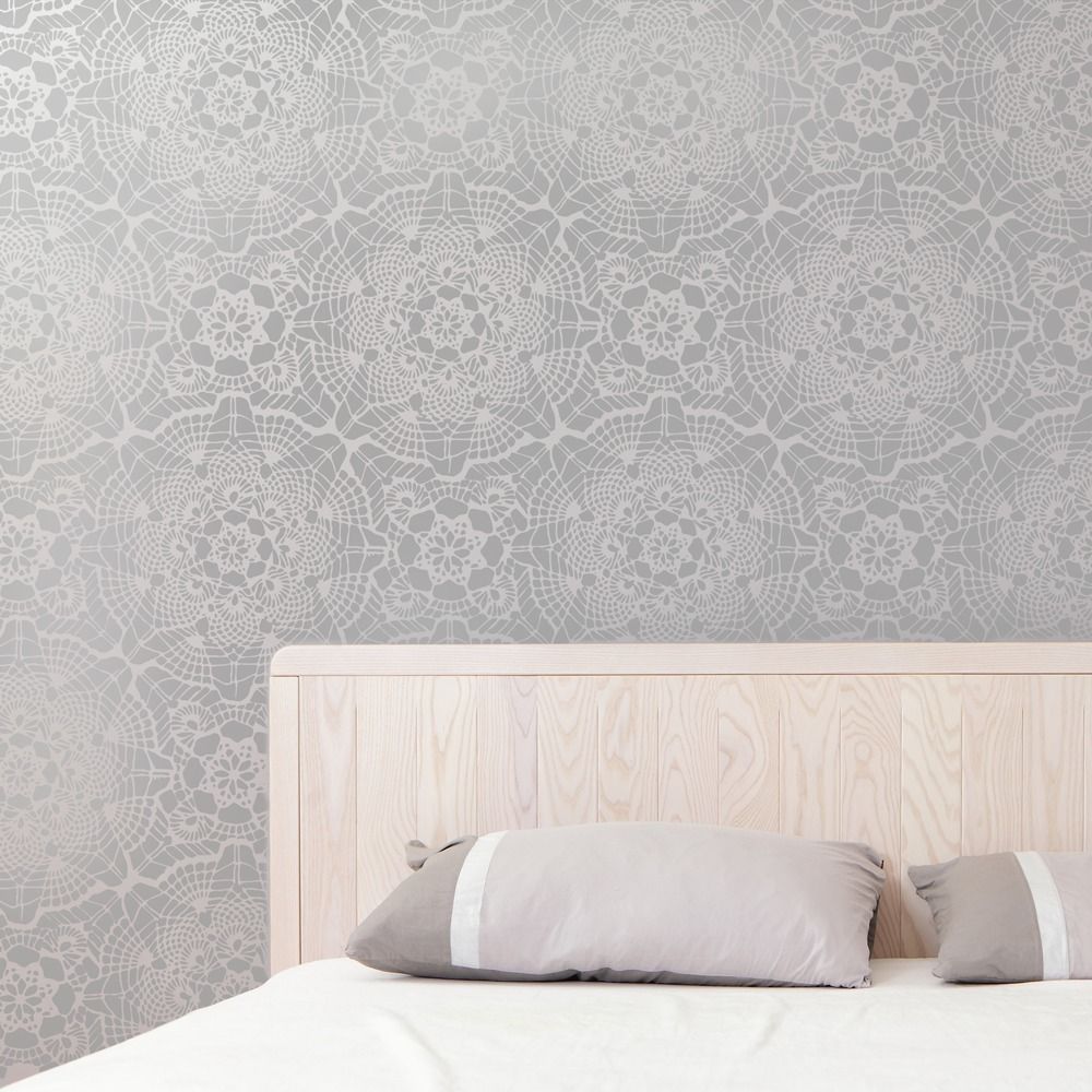 Vintage Lace wall stencils, Stencil Up Stencil Up Landelijke muren & vloeren Muur- & vloerbekleding