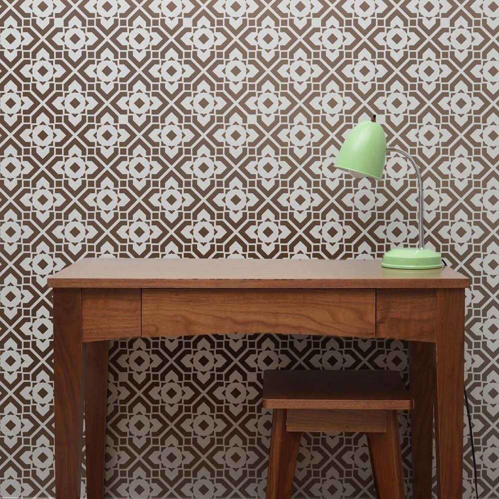 Moroccan inspired lattice wall stencils, Stencil Up Stencil Up Walls Wall & floor coverings