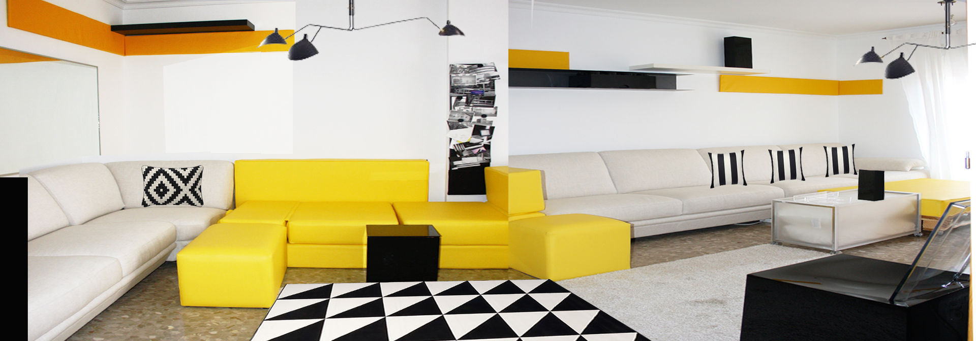 PROYECTO 5, LOWDECOR LOWDECOR Living room جعلی چرمی Metallic/Silver Sofas & armchairs