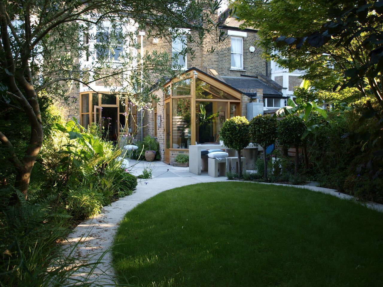 Blackheath London Townhouse, Egon Design Egon Design Modern Garden