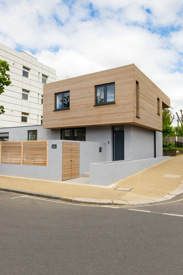 Street Facade The Chase Architecture Maisons modernes