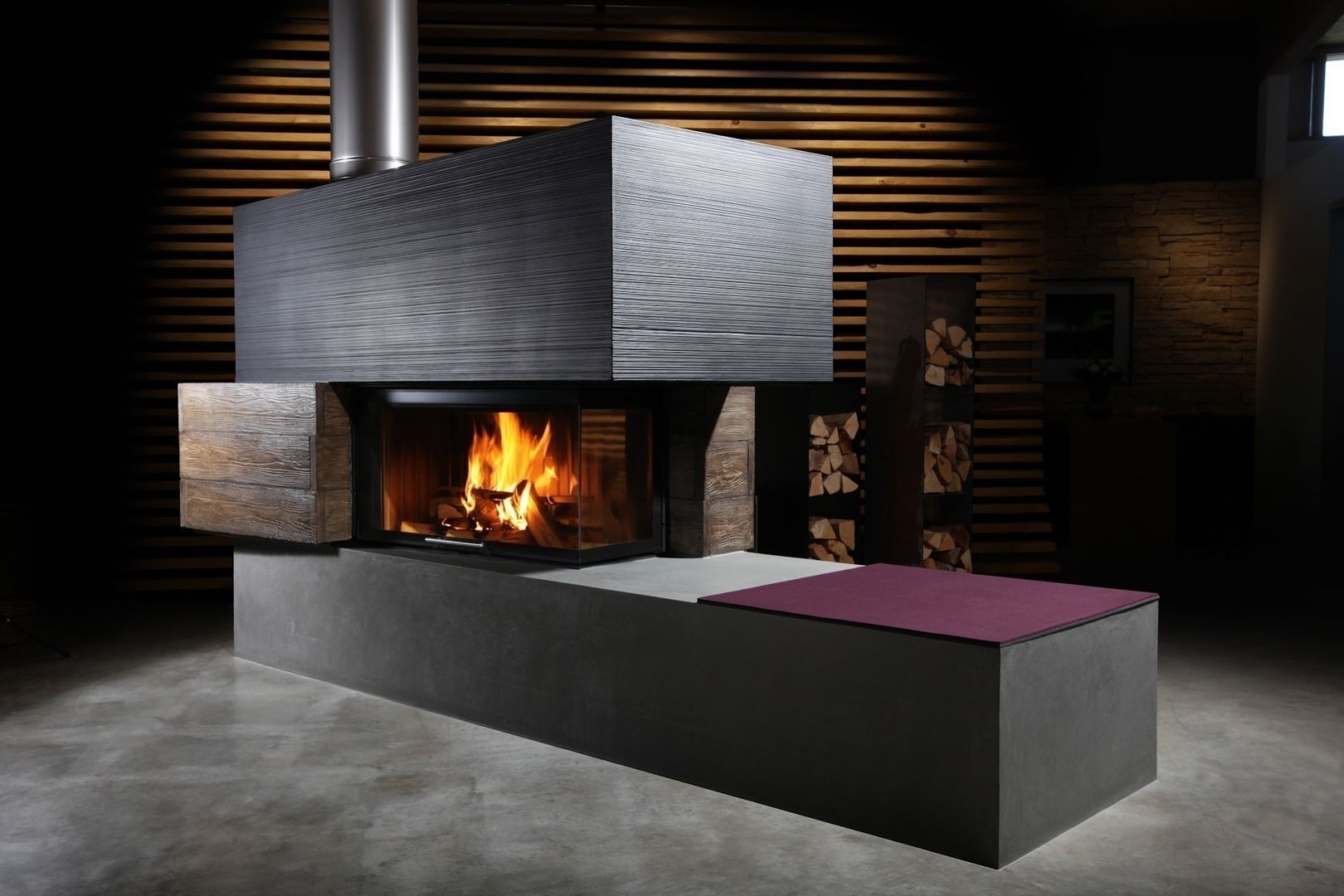 Kamine, Chiemsee Öfen Chiemsee Öfen Modern living room Fireplaces & accessories