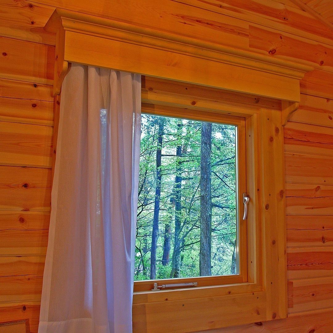 Bird House Lodge in Woods, Japan, Cottage Style / コテージスタイル Cottage Style / コテージスタイル Living room لکڑی Wood effect