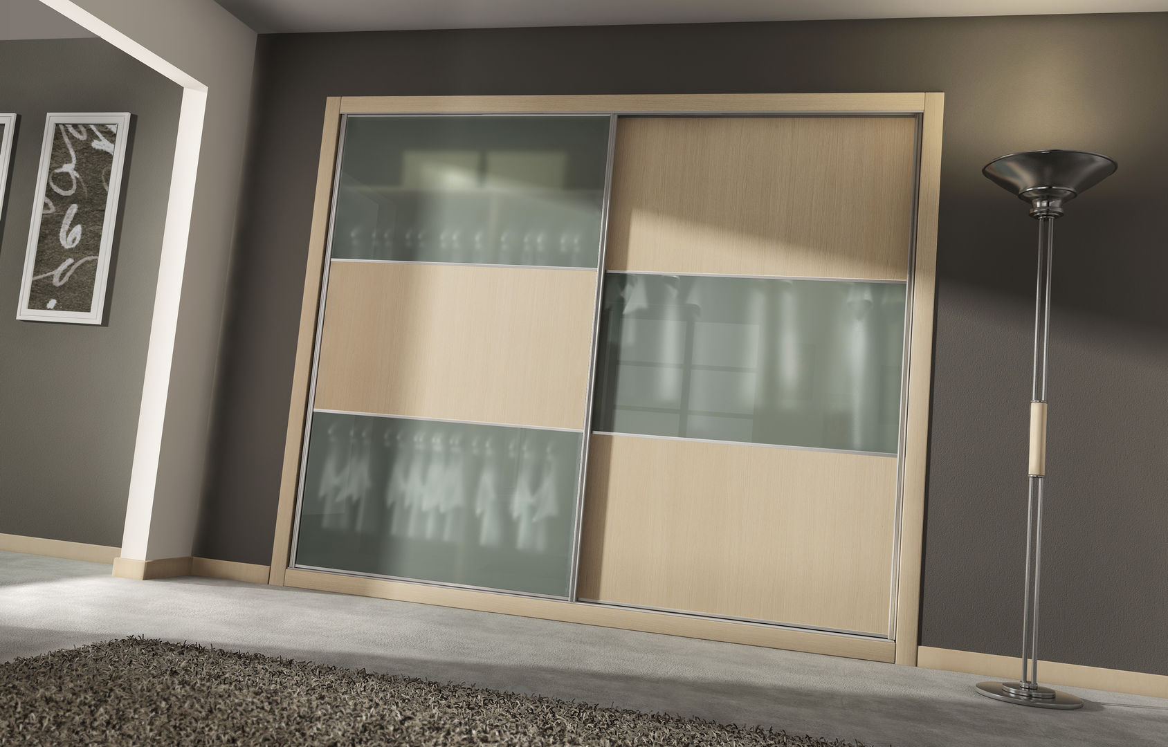 ARMARIOS PUERTAS CORREDERAS, AstiDkora AstiDkora Modern style bedroom Wardrobes & closets