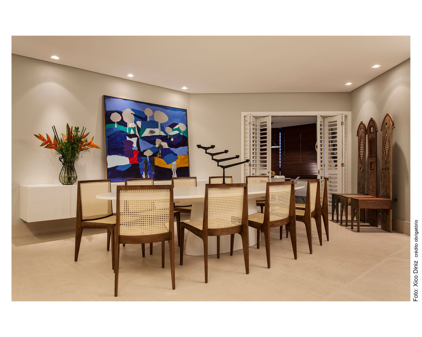 Apartamento - Horto Florestal, Arquitetura 3 Arquitetura 3 Eclectic style dining room