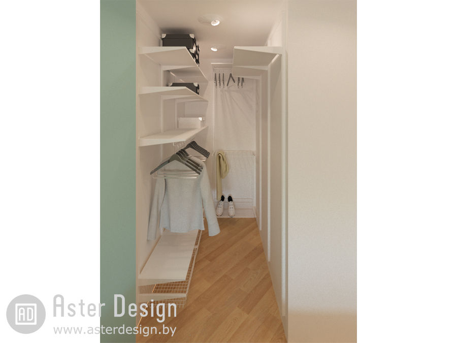 Интерьер в стиле Арт-Деко, ASTER DECO ASTER DECO Vestidores y placares de estilo ecléctico